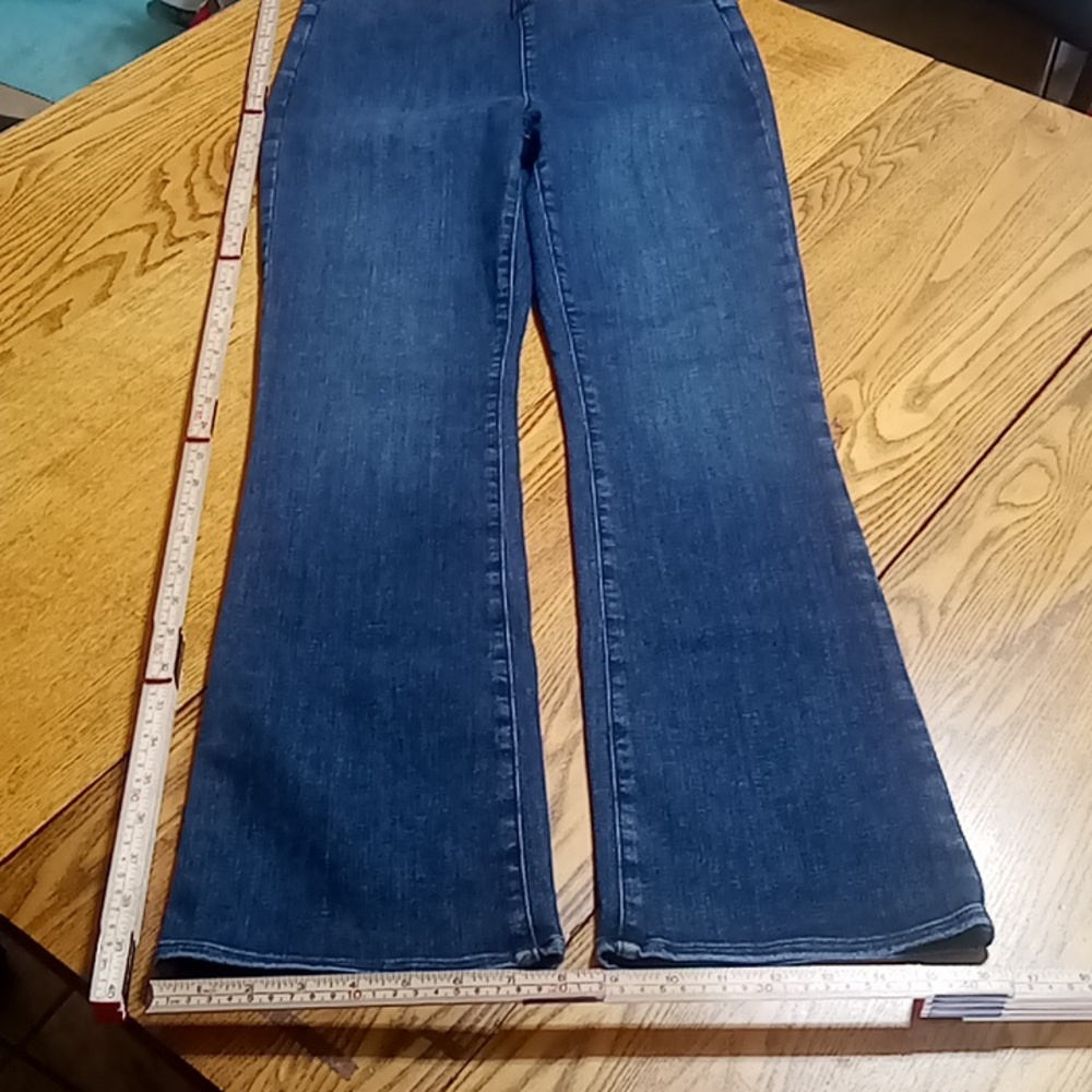 NYDJ Jeans Womens MEDIUM 6 8 10 BLUE PULLOVER Preowned Used Pants